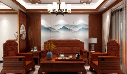 鹤岗如何装饰中式风格客厅？